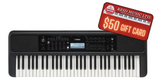 Yamaha PSR-E383 61-key Portable Touch Sensitive Keyboard w/Adaptor