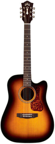 Guild D-140CE Acoustic/Electric Guitar - Antique Burst