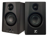 Yorkville YSM3BT 50-Watt 3.5'' Multimedia Reference Monitors w/Bluetooth (Pair)