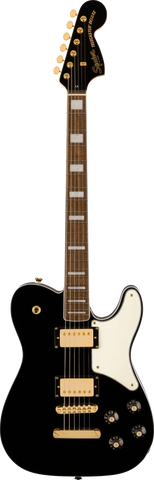 Squier Limited Edition Paranormal Troublemaker Telecaster Deluxe, Laurel Fingerboard - Black