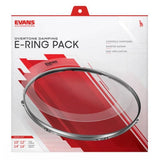 Evans ER-Rock E-Ring Pack, 4 Pack