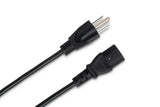 Hosa IEC C13 to NEMA 5-15P Power Cord - 8 Foot