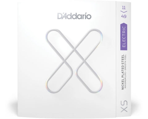 D'Addario XS Nickel Coated Electric Strings - Medium 11-49