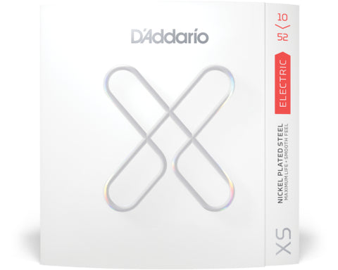 D'Addario XS Nickel Coated Electric Strings - Light Top/Heavy Bottom 10-52