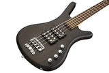 Warwick RockBass Corvette $$ 4-String Bass Guitar with Gig Bag - Nirvana Black Transparent Satin