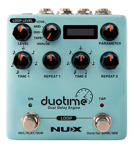 NUX NDD6 Duotime Dual Delay Pedal