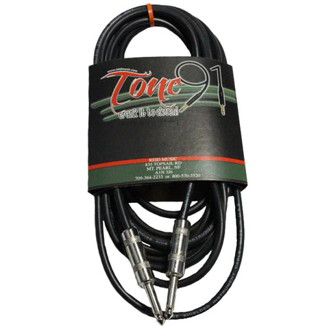 Tone91 (SEG-25) Stagemaster Standard Guitar / Instrument Cable, 25 Foot