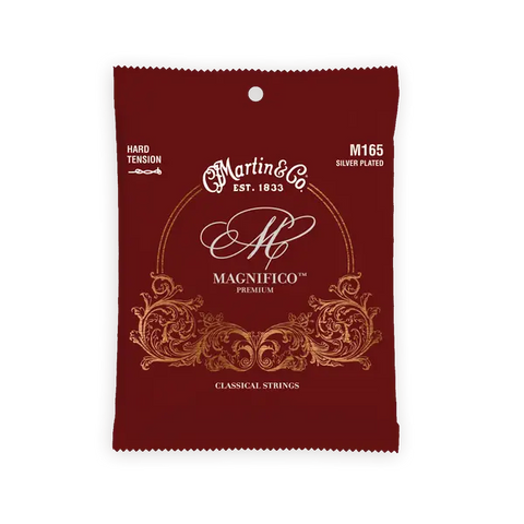 Martin M165 Classical Magnifico Premium Guitar Strings, High Tension 26-43