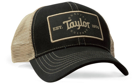 Taylor Original Trucker Cap - Black/Khaki