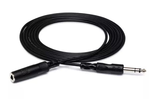 Hosa 1/4'' TRS Headphone Extension Cable - 10 Foot