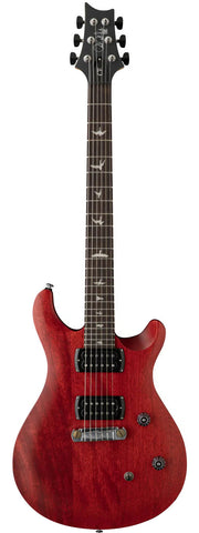 PRS SE CE 24 Standard Satin Stoptail Electric Guitar w/ Gig bag - Vintage Cherry