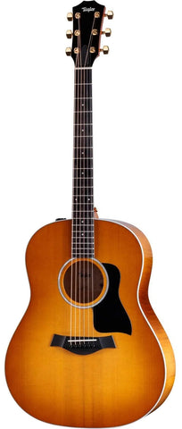 Taylor 217e Plus Special Edition Acoustic-Electric Guitar w/ Gig Bag - Honeyburst