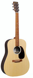 Martin X Series DX2E Spruce/Rosewood HPL Acoustic/Electric Guitar w/ Gig Bag