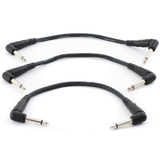 D'Addario / Planet Waves PW-CGTP-305 Classic Series Instrument Cables, 6 Inch, Pack of 3