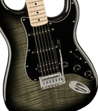 Squier Affinity Series Stratocaster FMT HSS, Maple Fingerboard - Black Burst