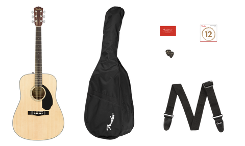 Fender cd60s pack hot sale