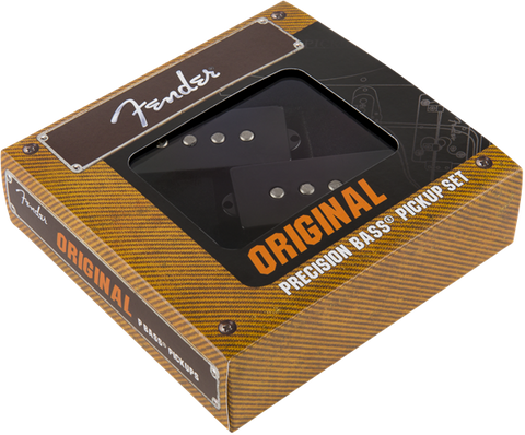 Fender Original Precision Bass® Pickups, Black – Reid Music