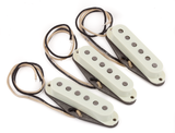 Fender Pure Vintage '65 Strat® Pickup Set, Vintage White (3)