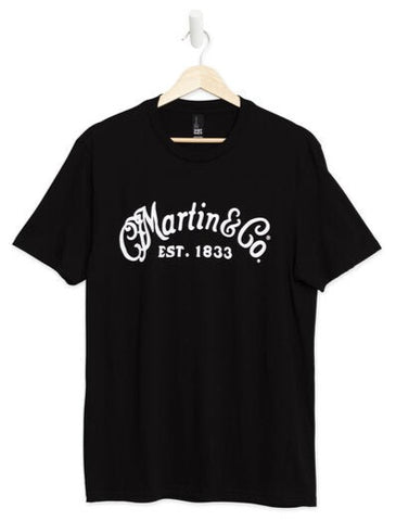 Martin T-Shirt "Classic Solid Logo Tee" - Black (M,L,XL,XXL)
