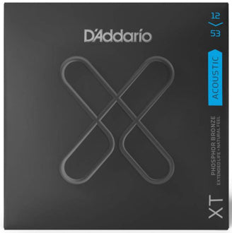 D'Addario XT XTAPB1253 Phosphor Bronze Acoustic Strings, Light
