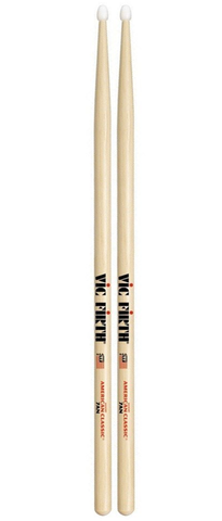 Vic Firth 7AN American Classic Hickory Drumsticks, Nylon Tip