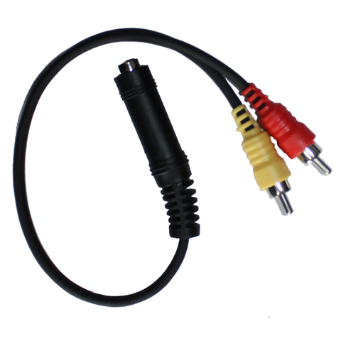 Link Audio Solutions Y-Cable Adapter AA32Y Mono 1/4" Female to 2x RCA Male