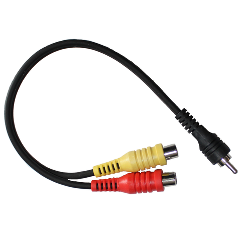 Link Audio Solutions Y-Cable Adapter AA34Y RCA Male to 2x RCA Female