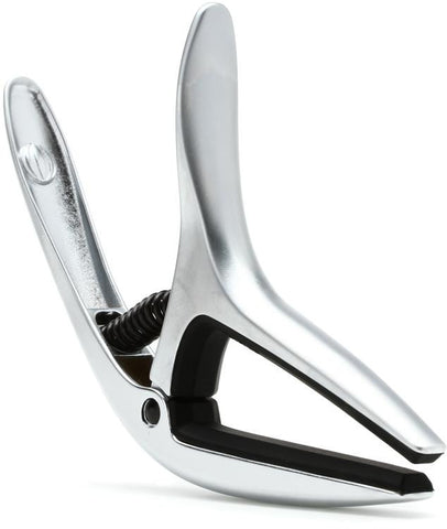 Ernie Ball Axis Guitar Capo, Silver