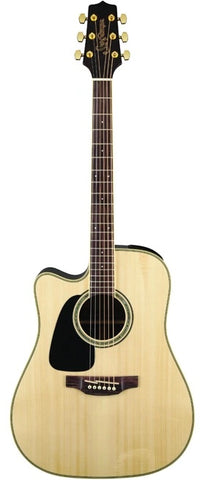 Takamine GD51CE NAT Left Handed Dreadnaught Acoustic-Electric Guitar, Natural