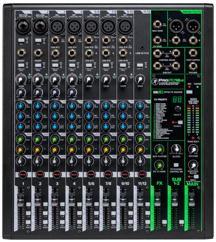 Mackie PROFX12 (V.3) 12-Channel Professional Mixer with Effects & USB