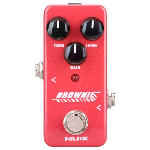 british distortion pedal NUX Brownie British Distortion Pedal – Reid Music Limited