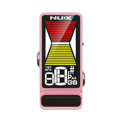 NUX NTU3PK Mini Flow Tune Pink Tuner Pedal