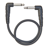 D'Addario / Planet Waves PW-CGTPRA-01 Classic Series 1/4" Right Angle Instrument Cable, 1 Foot