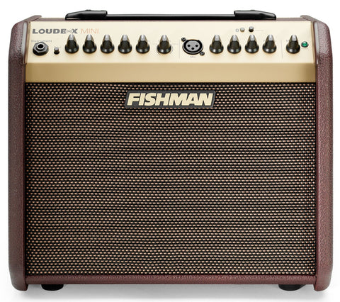 Fishman LBX-500 BT Loudbox Mini Bluetooth Acoustic Amplifier, 60W, Brown
