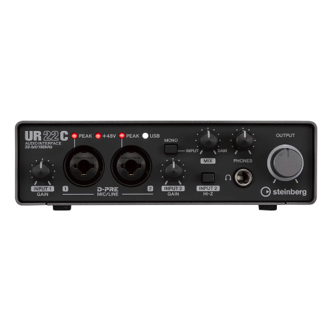 Steinberg UR22C 2-In/2-Out USB Audio Interface