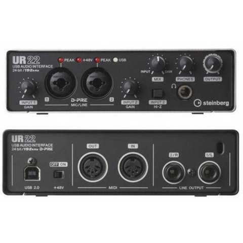 Steinberg UR22 MKII 2-In/2-Out USB 2.0 Audio Interface – Reid
