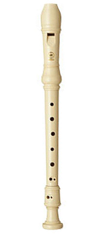 Yamaha Soprano Recorder, Ivory