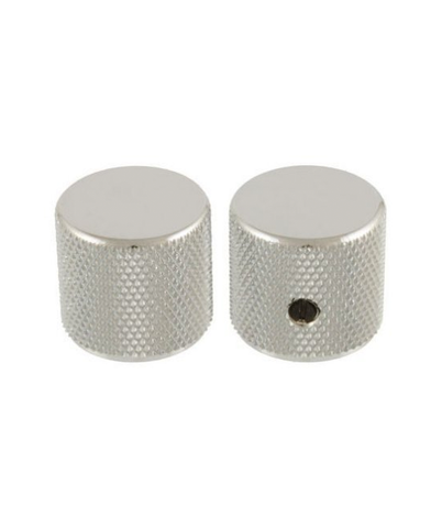 All-Parts Chrome Barrel Knobs (2 Pack)