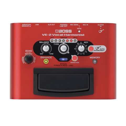Boss VE-2 Vocal Harmonist Effects Processor – Reid Music Limited Boss VE-2 Vocal Harmonist Effects Processor – Reid Music Limited