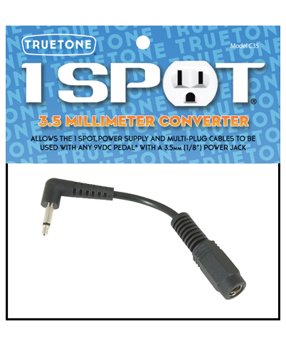 Truetone C35 3.5mm (1/8") Converter for 1 Spot