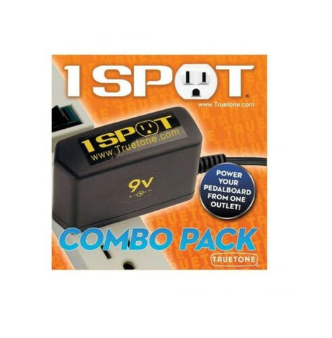 Truetone NW1CP2 9-Volt Adapter Power Supply Combo Pack for 1 Spot