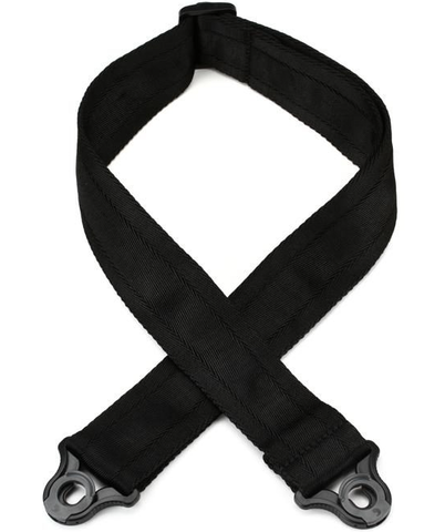 D'Addario / Planet Waves 2" Nylon Auto Lock Guitar Strap, Black