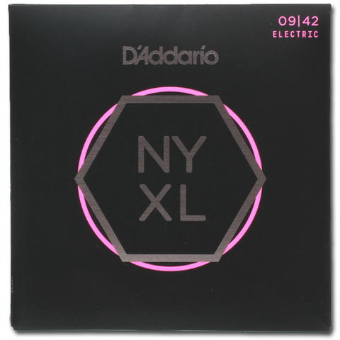 D'Addario NYXL0942 Electric Strings, Super Light