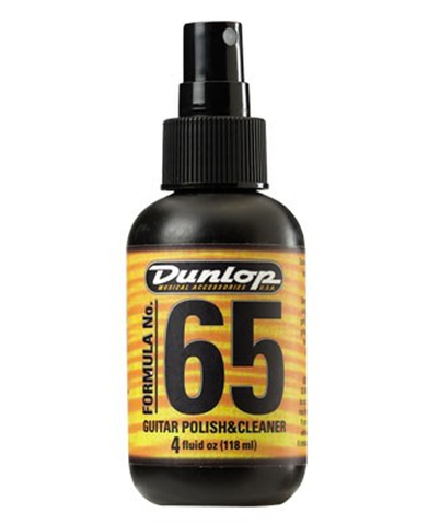 Dunlop Formula 65 Cleaner (4oz) with Polish Cloth