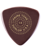 Dunlop Primetone 513P Triangle Sculpted Plectra Picks Player Pack (3 Pack) - 1.5mm