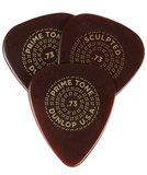 Dunlop Primetone 511P Standard Sculpted Plectra Picks Player Pack (3 Pack) - 0.73mm