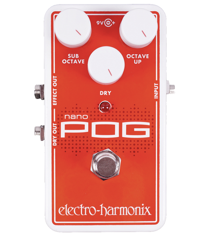 Electro-Harmonix Nano Pog Polyphonic Octave Generator Guitar Effects Pedal