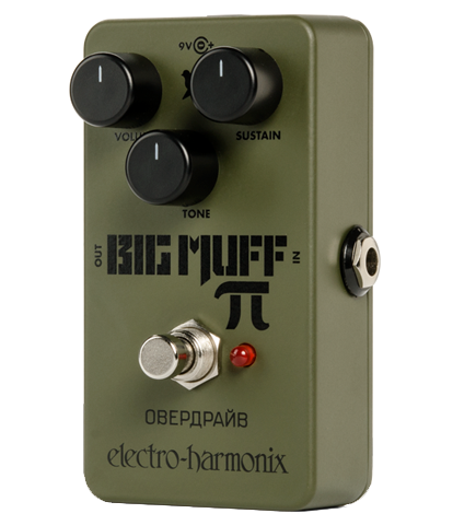 Electro-Harmonix Green Russian Big Muff Pi Fuzz Effects Pedal Electro-Harmonix Green Russian Big Muff Pi Fuzz Effects Pedal