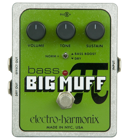 good bass distortion pedal Electro-Harmonix Bass Big Muff PI Distortion Effects Pedal – Reid Music Limited
