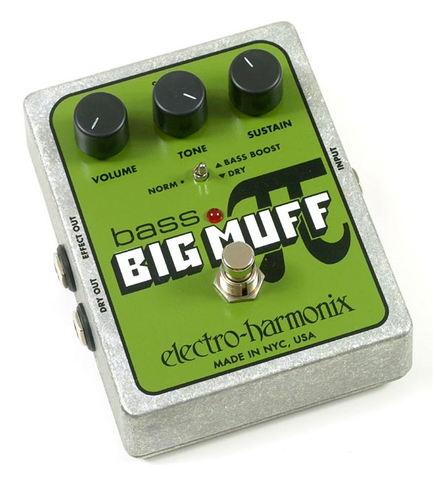 electro harmonix bass pedals Electro-Harmonix Bass Big Muff PI Distortion Effects Pedal – Reid Music Limited